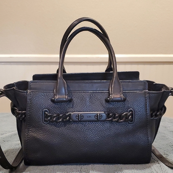 Coach Swagger 27 Bag with Chain Belt - Picture 1 of 16